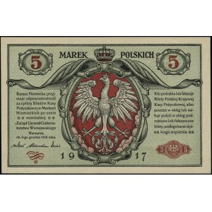 5 marek polskich, 9.12.1916; Generał, „Biletów”, seria ...