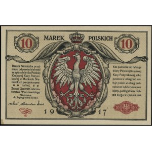 10 marek polskich, 9.12.1916; Generał, „biletów”, seria...