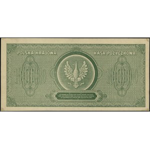 1.000.000 marek polskich, 30.08.1923; seria A, numeracj...