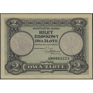 2 złote, 1.05.1925; seria A, numeracja 0065573; Lucow 7...