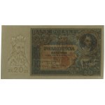 20 złotych, 20.06.1931; seria DT, numeracja 5555103; Lu...