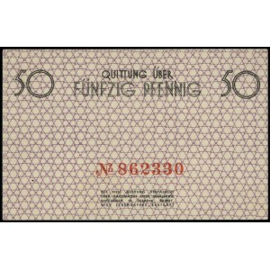 50 fenig, 15.05.1940; numbering 862330 in red....