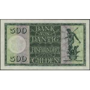 500 Gulden, 10.02.1924; Serie E, Nummerierung 024546; Ja...