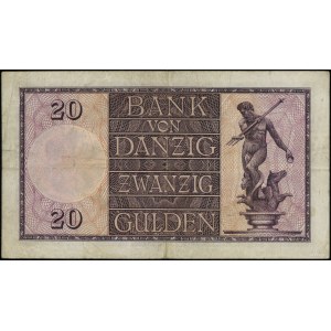 20 Gulden, 2.01.1932; Serie C/A, Nummerierung 638023; Ja...