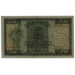 20 guldenów, 1.11.1937; seria K, numeracja 050808; Jabł...