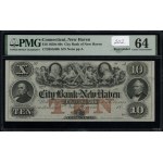 Blankiet banknotu 10 dolarów, 18... (lata 60. XIX wieku...