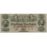 Blankiet banknotu 10 dolarów, 18... (lata 60. XIX wieku...