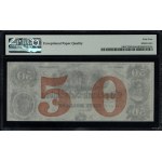 Blankiet banknotu 50 dolarów, 18... (lata 60. XIX wieku...