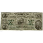 10 dolarów, 15.10.1862, Richmond; seria D, numeracja 73...