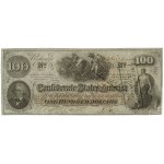 100 dolarów, 24.11.1862, Richmond; seria Y, numeracja 5...
