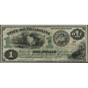 1 dolar, 2.03.1872, South Carolina; seria A, numeracja ...