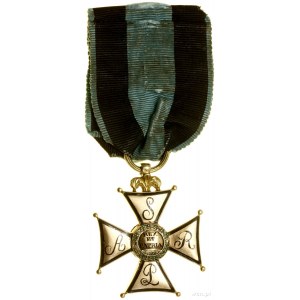 Goldenes Kreuz des Militärischen Ordens des Herzogtums Warschau (I...