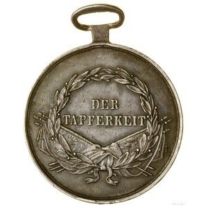 Srebrny Medal Za Dzielność (Der Tapferkeit) I Klasy, 18...