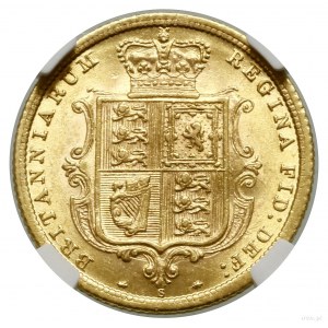 1/2 funta (1/2 sovereign), 1883 S, Sydney; Fr. 13, KM 5...