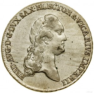 Gulden (2/3 talara), 1790 IEC, Drezno; Buck 173, Kahnt ...