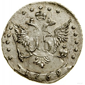 15 kopiejek, 1769 ММД, Moskwa; Bitkin 164, Diakov 229, ...