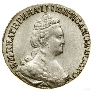 15 Kopeken, 1787 СПБ, St. Petersburg; BCEPOC- in Legende ...