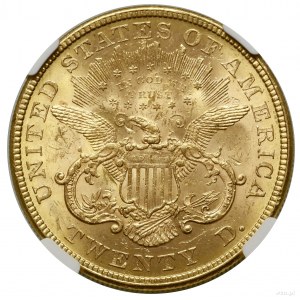 $20, 1876, Philadelphia; Liberty Head type, with motto....