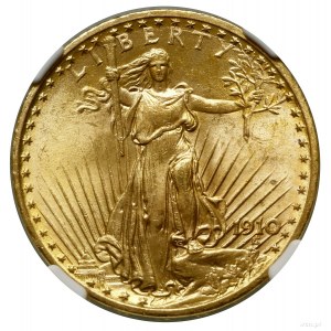 $20, 1910, Philadelphia; Typ Saint Gaudens; Fr. 18....