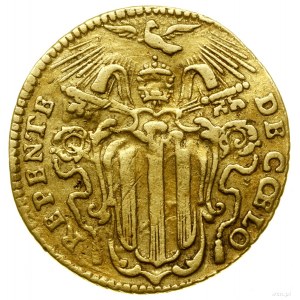 Zecchino (ducat), 1745, Rome; Berman 2729, Fr. 231; gold...