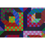 Victor Vasarely (1906 Pécs - 1997 Paryż), FIRAXO, 1977