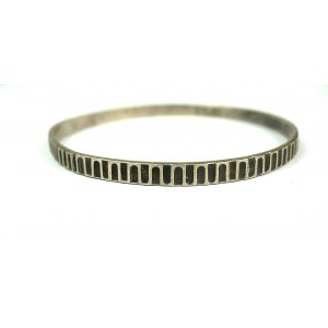 [RYT] Silberarmband, Muster 800, signiert 'RYT' und 'O', Gewicht 12,5 g, Durchmesser ca. 67 mm [13].