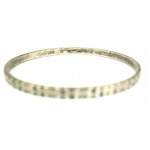 [RYT] Silberarmband, Muster 800, signiert 'RYT' und '43', Gewicht 16,4 g, Durchmesser ca. 70 mm [15].