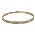 Silver bracelet, sample 800, weight 10.8g, diameter about 65mm [17].