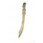 SYRENKA letter knife, silver, sample 800, weight 23g, size approx. 152 x 17mm [60].