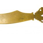 Nożyk do listów, w manierze wyrobów huculskich, rozmiar ok. 170 x 35mm [61]