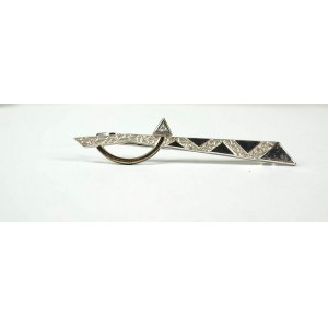 Krawattennadel, Silber, Muster 925, Gewicht 8,7 g, schönes Design [70].