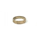 Ring, silver, sample 925, signed 8 BZ, weight 2.8g [100].
