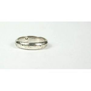 Ring, silver, sample 800, weight 4.3g [107].