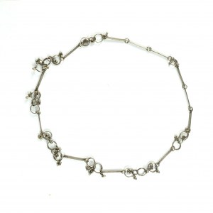 Necklace, Poland 1960s, silver, weight 13g [118].