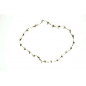 [WARMET] Necklace, silver, sample 925, weight 14.2g [119].