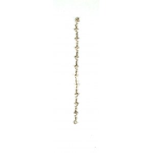 DELPHINES chain / bracelet, silver, sample 925, signed PT [137].
