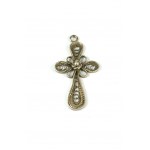 Pendant CROSS, silver, signed BA, weight 1g [139].