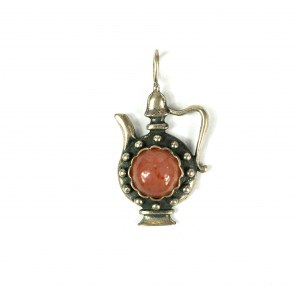 IMBRYK pendant with stone, silver, sample 800, weight 4.8g [164].