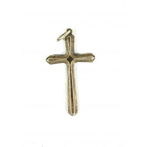 Cross pendant, silver, 925 sample, weight 1.8g, size approx. 20x30mm [178].