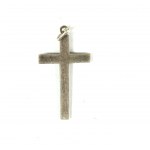 Author's pendant, CROSS, silver, weight 1,3g, signed KW, size approx. 16x28mm[191].