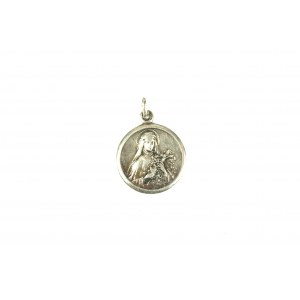 Anhänger der Jungfrau Maria, Silber, Muster 800, Gewicht 2,5g, Durchmesser ca. 19mm [196].