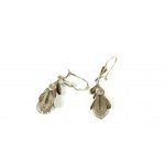 Earrings, silver, weight 3.3g, size approx. 10x20mm [213].