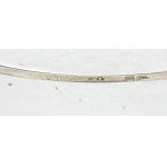 [WARMET] Bracelet, silver, sample 800, weight 3.9g, diameter about 65mm [8 M].