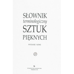 Słownik terminologiczny sztuk pięknych