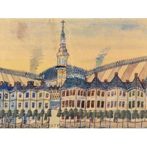 NIKIFOR KRYNICKI (1895-1968), Miasto