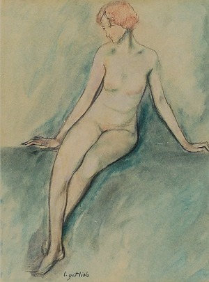 Leopold GOTTLIEB (1879-1934), Akt kobiety