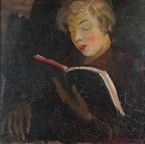 Tadeusz PRUSZKOWSKI (1888-1942), Lektura, 1920
