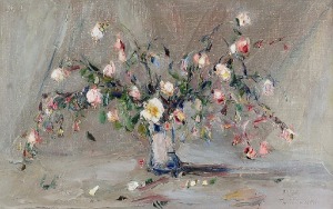 Włodzimierz TERLIKOWSKI (1873-1951), Róże w wazonie, 1922