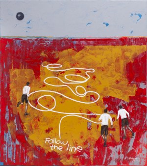 Małgorzata Rukszan, Follow the line, 2018