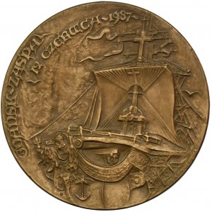 Medal pilgrimage of John Paul II to Danzig 1987